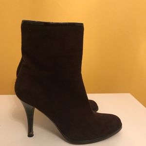 Stuart Weitzman Brown Suede Boots